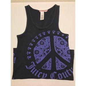 Juicy Couture Tank Top / Black / M
